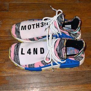 adidas NMD HU Pharrell Solar Pack Mother Land BB9531 Men's 10.5